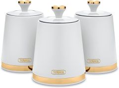 Tower T826131WHT Cavaletto Set of 3 Storage Canisters