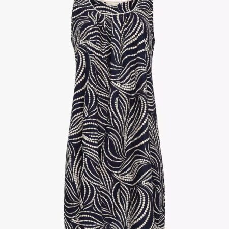 CYBER JAMMIES ESTELLE SPOT PRINT CHEMISE NAVY