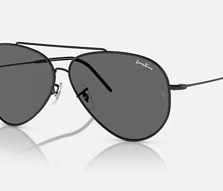 RAYBAN SUNGLASSES AVIATOR REVERSE-BLACK