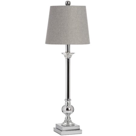 HILL MILAN CHROME TABLE LAMP