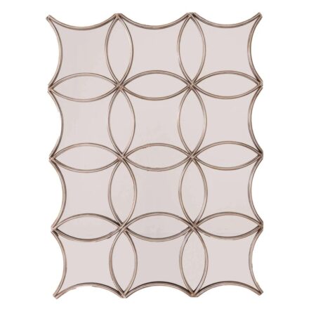 HILL RECTANGULAR ANTIQUE SILVER AVERY MIRROR