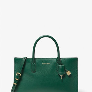 MK SCARLETT GREEN HAND BAG - Image 1