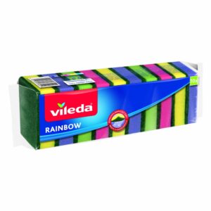 VILEDA RAINBOW SCOURER-MEDUIM FOAM - Image 1