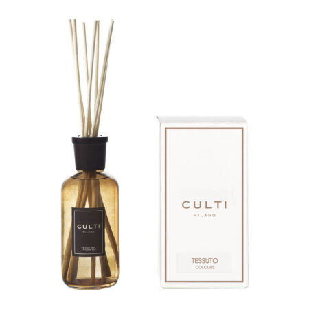 CULTI HOME PARFUM DECOR CLASSIC WHITE WITH STICKS- TESSUTO 250ML
