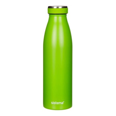SISTEMA- SPORTS BOTTLE STAINLESS STEEL 500ML