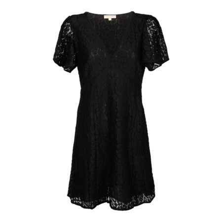 MK BLACK GUIPURE DRESS SIZE