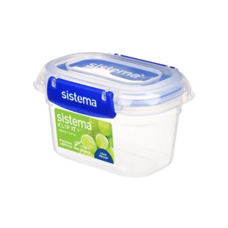 SISTEMA KLIP IT PLUS 400ML RECTANGULAR CONTAINER