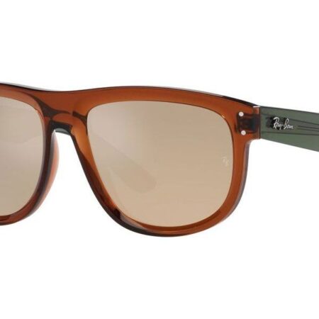 RAYBAN SUNGLASSES BOYFRIEND REVERSE-TRANSPARENT LIGHT BROWN / LIGHT GOLD