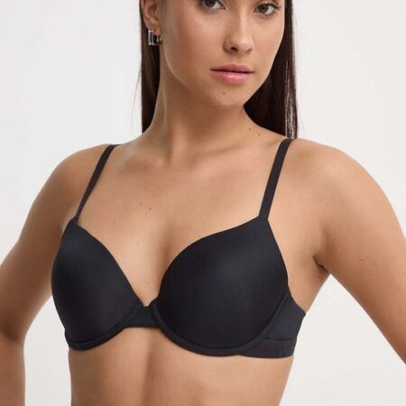 GA WOMAN KNITTED BRA BLACK