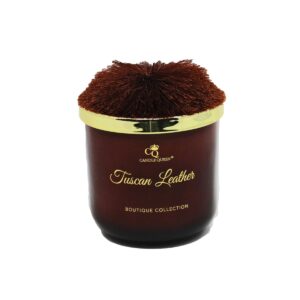 BALTUS CANDLE POM POM TUSCAN LEATHER 370G - Image 1