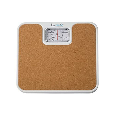 BLUE CANYON LUXURY CORK MECHANICAL BATHROOM WEIGHING SCALES