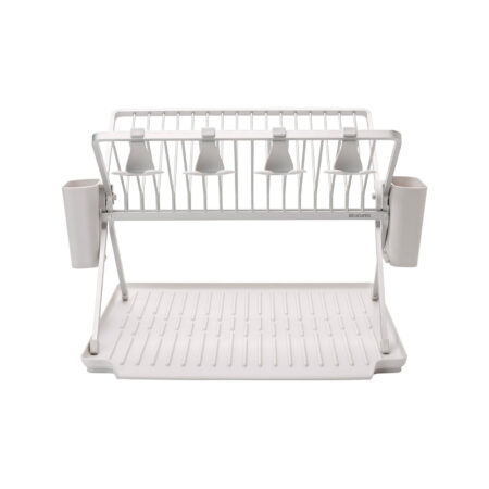 BRABANTIA FOLDABLE DISH DRYING RACK LARGE WHITE