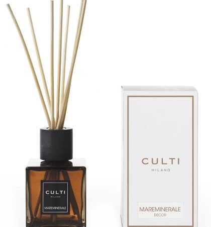 CULTI HOME PARFUM DECOR CLASSIC WHITE WITH STICKS- MAREMINERALE 500ML