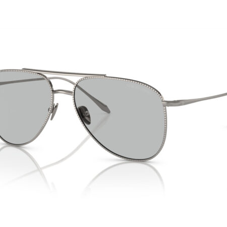 GIORGIO ARMANI GUNMETAL/LIGHT GREY