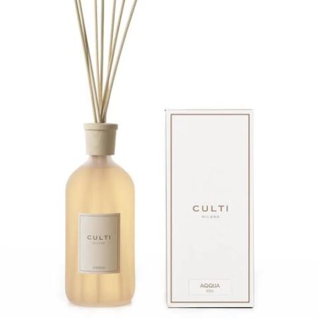 CULTI HOME PARFUM DECOR CLASSIC WHITE WITH STICKS- SUPERAMBER 500ML