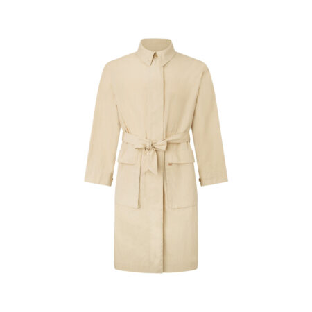 PEPE JEANS TAI WOVEN BEIGE COTTON ANORAK