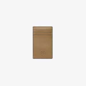 TORY BURCH FLEMING SOFT CARD CASE PEBBLESTONE - Image 1