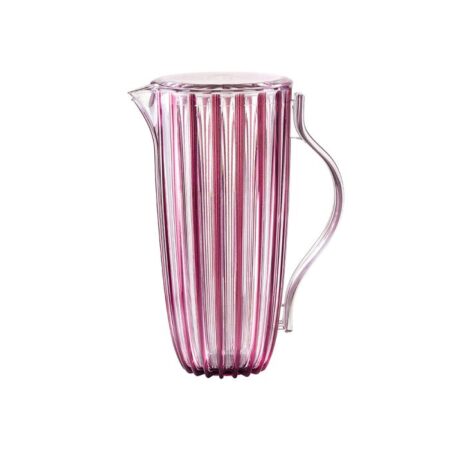 GUZZINI PITCHER WITH LID DOLCE VITA PINK