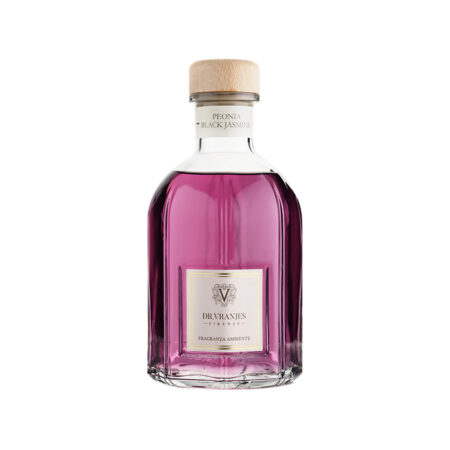 DR VRANJES PEONIE BLACK JASMIN 1500ML GLASS BOTTLE HOME FRAGRANCE