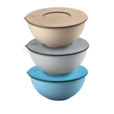 GUZZINI SET OF 3 CONTAINERS WITH LIDS EVERYWHERE