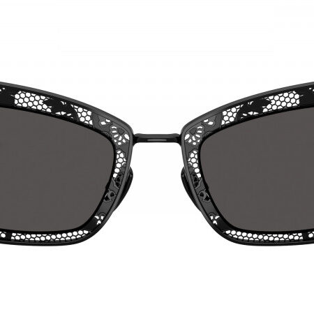 DOLCE&GABBANA SUNGLASSES BLK/DARK GREY SIZE 51