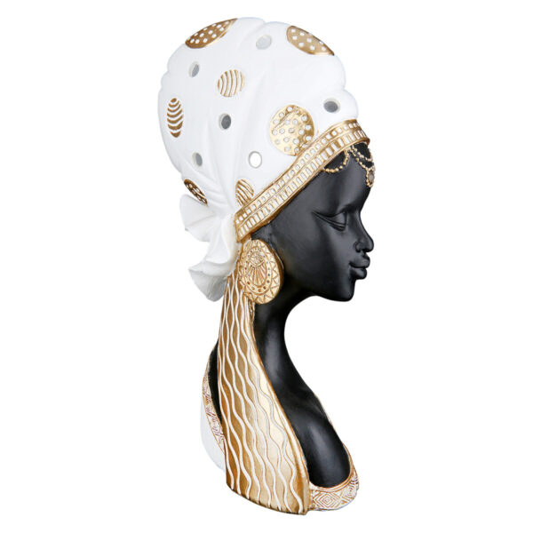 gilde-figur-afrikanische-frau-mara-kunstharz-creme-schwarz-l-9-cm-b-14-cm-h-26-cm-37939