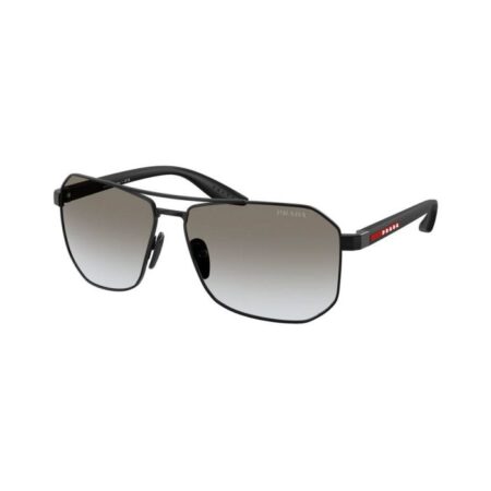 PRADA SUNGALSSES MATTE BLACK/GREY GRADIENT SIZE 62