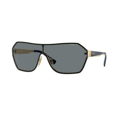 VOGUE SUNGLASSES PALE GOLD/DARK BLUE SIZE 41
