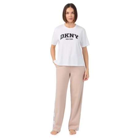 DKNY NEW VERSION NEW YORK TEE & TERRY PANT SET
