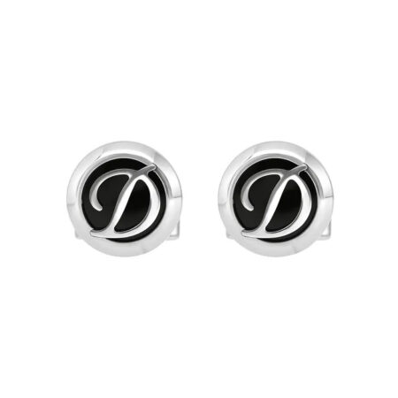 S.D. CUFFLINGS ROUND LOGO BLK/PAL -005585