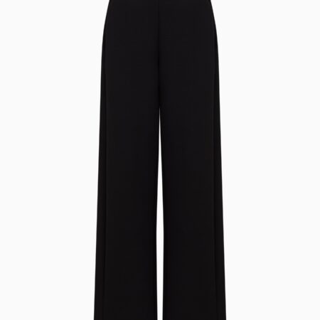 EA WOMAN JERSEY TROUSER BLACK