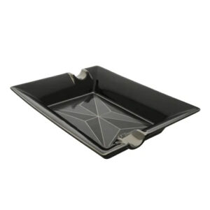 S.D. LARGE ASHTRAY X BLACK -006470 - Image 1