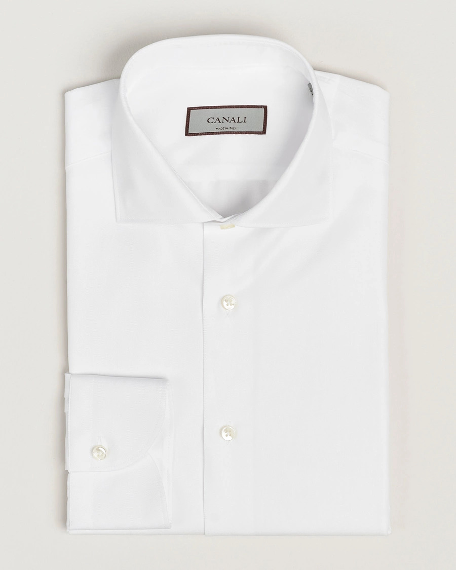 CANALI SHIRT COTTON WHITE