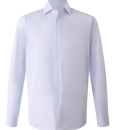 CANALI SHIRT COTTON LIGHT BLUE