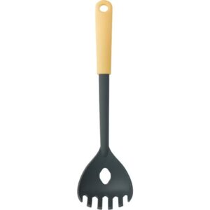 BRABANTIA TASTY + COOK & SERVE SPAGHETTI TONGS PLUS TWEEZERS GRANITE - Image 1
