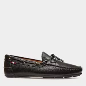 BALLY CLARKSON BLACK BOVINE GRAINED - Image 1