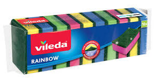 VILEDA RAINBOW SCOURER 10PCS - Image 1