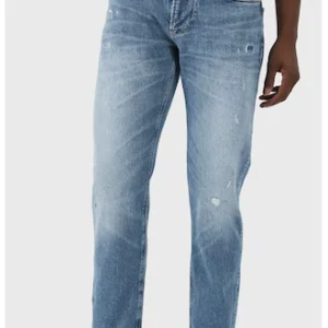 ARMANI MAN DENIM BLUE 5 POCKET PANT - Image 1